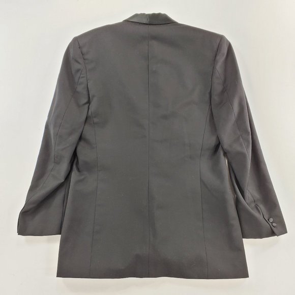 Ermenegildo Zegna Wool Black Tuxedo Blazer Jacket - Picture 6 of 7